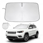 Automobilio priekinio stiklo apsauga nuo saulės, skirta Jeep Compass 2017-  Langų apsauga nuo saulės, sulankstomas lango skydelis nuo saulės, blokuoja UV spindulius for Compass