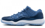 Air Jordan 11 Retro Low 'Blue Moon' Gs 580521-408 36