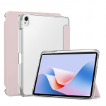 Dėklas Huawei Matepad 11.5s 2026 su ra&scaron;iklio laikikliu, trijų dalių, mink&scaron;tu galiniu dangteliu, plan&scaron;etinio kompiuterio dėklas MatePad 11 5S 2026, dėklas SLG-W09 Matepad Por11 rožinė