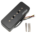 Wilkinson M serijos Stack P90 vienos ritės humbuckeris elektrinei gitarai, juodas paėmėjas, dydis, SG/LP kaklas, juoda