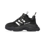Balenciaga Adidas X Balenciaga Triple S sportbačiai vaikams 'Juodi' 712818W2ZB21090 31 black