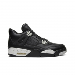 Air Jordan 4 Retro LS 'Oreo' 2015 (Unisex) Juodi / Techninio pilkumo / Juodi Vintažiniai Krep&scaron;inio Batai 314254 003 45.5 black