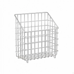 Nerūdijančio plieno laikymo krep&scaron;elis, taupantis vietą, sukraunamas, vielinis, universalus virtuvei, sandėliukui, L Slanted Basket