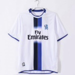 Retro Chelsea FC futbolo mar&scaron;kinėliai trumpomis rankovėmis vyrams ir moterims Sportinė apranga Futbolo gerbėjų drabužiai Klasikinis komandos komplektas Large white