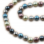 Les Tr&eacute;sors De Lily [K1621] - Collier 'Min&eacute;ralia' camaieu bleu vert