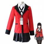 5 vnt Anime Kakegurui Cosplay kostiumas Jabami Yumeko Cosplay kostiumas Igarashi Sayaka uniforma
