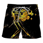 2022 m. vasaros japonų anime One Piece Luffy Zorro Print vyri&scaron;ki plaukimo &scaron;ortai Greitai džiūstantys paplūdimio drabužiai Maudymosi kostiumai Banglentės sportinės kelnės XXXL