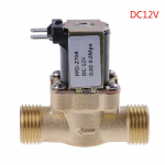G1/2'' žalvarinis elektrinis solenoidinis vožtuvas nuolatinės srovės 12V 24V AC220V saulės vandens &scaron;ildytuvui