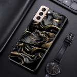 Telefono apvalkalas, skirtas Samsung Galaxy S21 S20 S10 S9 S8 Plus Ultra 5g S10lite S10e S7edge S20 S21 Fe mink&scaron;to dangčio dėklas Samurai For Samsung S7