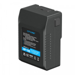 V Mount Battery BP-95 BP-185 BP-222 V-Lock BP Baterijos, skirtos vaizdo kamerai transliuoti LED vaizdo lemputę Blackmagic URSA Mini Pro juoda