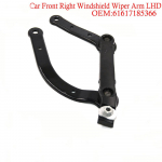 61617185366 Automobilio priekinis de&scaron;inysis priekinio stiklo valytuvo svirtis LHD kairėje pusėje varomas priekinis valytuvo svirtis, skirtas BMW E60 E61 E63 E64 automobilių priedams