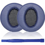 MDR-XB950BT ausinių pagalvėlės pakaitinių ausinių / ausinių dangtelių remonto dalys, suderinamos su Sony MDR-XB950BT MDR-XB950N1 MDR-XB950B1/XB950AP/XB950/H ausinėmis mėlyna