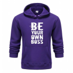 Rudens ir žiemos nauji personalizuoti drabužiai su užra&scaron;u &bdquo;būk pats sau vir&scaron;ininkas&ldquo;, vyri&scaron;kas ir moteri&scaron;kas džemperis su gobtuvu, porų džemperis, sportinis džemperis bėgiojimui S