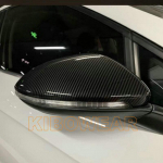 2 vnt &scaron;oninių veidrodėlių dangteliai, skirti Volkswagen Golf 6 GTI 7 MK7 R, skirti MK6 Scirocco (Anglies i&scaron;vaizda) Passat B7 B8 Polo 6R 6C MK5 Polo 6R 6C indicator black