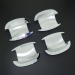 Skirtas Volkswagen VW Sharan MK2 7N 2010- ABS chromo durelių rankenos dangtelio apdailos durelių dubens dangtis 2011 2012 2013 2014 2015 2016 m. Door Bowl Cover white