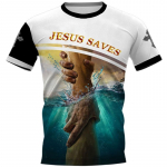 Vyri&scaron;ki vintažiniai mar&scaron;kinėliai 3d Christian Jesus marginti mar&scaron;kinėliai Harajuku Streetwear Vyri&scaron;ki drabužiai Didelės palaidinės mar&scaron;kinėliai maldos vir&scaron;ūnės