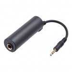 Gitaros sąsajos keitiklis Gitaros efektų sąsajos adapterio keitiklio pakeitimas gitara, skirta iOS juoda