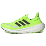 Adidas &bdquo;UltraBoost Light Lucid Lemon Unisex&ldquo; sportbačiai, geltoni &scaron;erdies, juodi kri&scaron;toliniai balti IE1767 40⅔