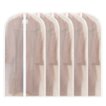 5 vnt. dulkių mai&scaron;elis, skaidrus drabužių dangtelis nuo dulkių, vandeniui atsparus dulkėms atsparus pelėsiui atsparus, nesusirauk&scaron;lėjęs laikymo krep&scaron;ys