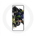 Coque pour samsung galaxy S20 Valentino Rossi Pilote de vitesse fond blanc