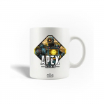 Keraminis puodelis Apex Legends Robot vaizdo žaidimas