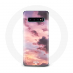 Coque pour Samsung Galaxy s10 edge Fond de coucher de soleil