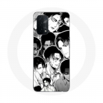 Coque pour Oppo A54 5G Attaque des Titans Manga Levi Ackerman