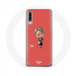 Coque pour Samsung Galaxy A70 BTS TinyTAN Animation RM