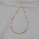 Paprasti sėklų karoliukai Strand Choker karoliai Moterų styginių apykaklės žavesys Spalvinga rankų darbo Bohemia Collier Femme papuo&scaron;alų dovana