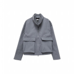 Nike X A Cold Wall Nrg Kelnės Ir Nuimama Užtrauktuku Ilgomis Rankovėmis Striukė Unisex Vir&scaron;utinis Drabužis Pilka AQ0430-065 M