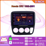 Automobilinė radijo stotelė Carplay Honda CRV 1995-2001 m. Multimedijos vaizdo grotuvas GPS navigacija WIFI 4+64GB 2+32GB