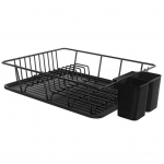 Indų nusausinimo lentyna tu&scaron;čiavidurė drenuojanti auk&scaron;ta tvora nerūdijančio plieno indų kanalizacijos laikiklis Ne&scaron;iojami lazdelės &Scaron;auk&scaron;to laikiklis Virtuvė Vietą taupanti indo lėk&scaron;tė