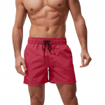 Vyri&scaron;kos laisvalaikio paplūdimio kelnės, spausdintos vandeniui atsparios penkios kelnės, maudymosi &scaron;ortai L juoda