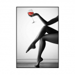 Modernus Seksualios Moters Kojos Plakatas Drobės Spaudiniai Klasikiniai Sienų Meno Paveikslai HD Nuotraukos Svetainei Namų Biuro Dekorui Be Rėmo 21x30cm No Framed