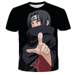 Animaciniai berniukų mar&scaron;kinėliai vasarai Vyri&scaron;ki Naruto 3D spausdinti mar&scaron;kinėliai trumpomis rankovėmis, vaiki&scaron;ki drabužiai, vir&scaron;utiniai drabužiai 6XL
