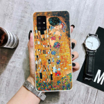 Gustav Klimt Desig telefono dėklas, skirtas Samsung Galaxy A50 A70 A40 A30 A20S A10 Note 20 Ultra 10 Lite 9 8 A6 A8 Plus A7 A9 + C Samsung A70