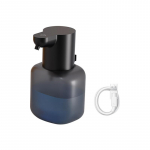 550 ml automatinis skysto muilo dozatorius infraraudonųjų spindulių jutiklis USB įkraunamas dezinfekcinis rankų ploviklis prie sienos montuojamas vonios kambarys IPX5 Foam type balta