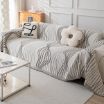 &Scaron;enilinė sofa rank&scaron;luostis svetainei visų sezonų universalus neslystantis atsparus dulkėms sėdynės pagalvėlė dvipusis naudojamas oro kondicionavimo antklodė 180x130cm1pcs