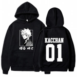 Nauji anime &bdquo;Bakugou Katsuki&ldquo; megztiniai su spaudiniu su gobtuvu rudens žiemai, moterims, vyrams &bdquo;Harajuku&ldquo; megztinis, vilnonis, laisvas kasdienis megztinis 4XL