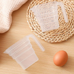 Plastikinis antgalis, burnos ąsotis, pildymo snapelis matavimo puodelis kepimo stiklinė Ne&scaron;iojama rankena matavimo taurė Svarstyklės Įrankis graduotas puodelis 250 ml one size