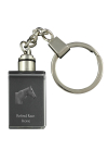 Retired Race Horse - Crystal pendant with photo of a horse, illuminated pendant, unique gift by Art-Dog brand