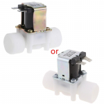 Vandens oro normaliai uždarytas atviras slėgio solenoidinis vožtuvas 3/4 colio AC 220V elektrinis solenoidinis vožtuvas sodo laistymo įrankiui balta