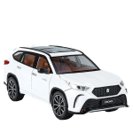 1/24 Toyota Crown KLUGER SUV Lydinio Automobilio Modelis Diecast Metalinis Žaislas Visureigiai Didelė Simuliacija Garsas ir &Scaron;viesa Kolekcionuojami Vaikų Dovana raudona