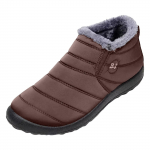 Moteri&scaron;ki medvilniniai batai &Scaron;ilti medvilniniai batai Mink&scaron;tu padu vandeniui atsparūs medvilniniai batai 42 kava