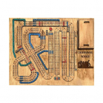 1/2 rinkiniai Cribbage Wars stalo žaidimas vaikams, suaugusiems, &scaron;eimai, vakarėliui, kelių žaidėjų, interaktyvus, medinis, plastikinis, ne&scaron;iojamas, nuolatinis Cribbage stalo žaidimas vakarui A