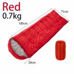 0,7-1,3 kg Lauko miegmai&scaron;is Ruduo Žiema Pavasaris Patalpų Laikykite &Scaron;iltai Miegmai&scaron;is su Gaubtu Kelionės Kempingo Įranga Žygiai Poilsio Uždangalas Red 0.95kg