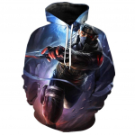 Anime Naruto Megztiniai su gobtuvu Vyri&scaron;ki megztiniai Hatake Kakashi 3D Hoodies Streetwear Unisex S