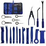 Rankinis laužtuvas i&scaron;montavimo įrankių rinkinys salono durų spaustukų panelės apdailos prietaisų skydelio nuėmimo rinkinys auto automobilio atidarymo remonto įrankis raktas veržliaraktis rinkinys one size mėlyna
