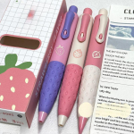 3 vnt./dėžutėje kūrybinis maisto kvapo spaudos gelio ra&scaron;iklis 0,5 mm greitai džiūstantis egzamino užra&scaron;ai ra&scaron;ymo ra&scaron;iklis vaikams dovanų ra&scaron;tinės reikmenys atgal į mokyklą reikmenys