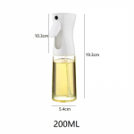 1 vnt 200 ml / 300 ml aliejaus pur&scaron;kimo butelis virtuvės kepimo alyvuogių aliejaus dozatorius stovyklavietėje kepsninės kepimo actas sojų padažo pur&scaron;kimo indai